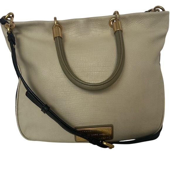 Marc Too Hot to Handle Tri-Color Lizard Embossed Leather Handbag - Picture 16 of 16